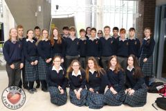 Students from John the Baptist, Hospital, at the Midwest Empowerment and Equality Conference 2019 in University Concert Hall, Limerick on May 1st. Picture: Zoe Conway/ilovelimerick