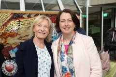 Jackie Pomeroy and Rachel O'Neill from Analogue Devices at the Midwest Empowerment and Equality Conference 2019 in University Concert Hall, Limerick on May 1st. Picture: Zoe Conway/ilovelimerick